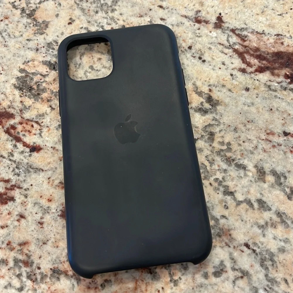 iPhone 11 Pro Black Silicone Phone Case